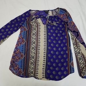 Stoosh boho patterned blouse